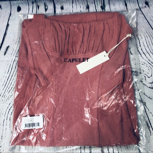 Anthropologie Capulet Bodycon Dress Vintage Rose M - Picture 7 of 7